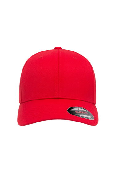 Flexfit By Yupoong Wool Blend Baseball Cap - Red