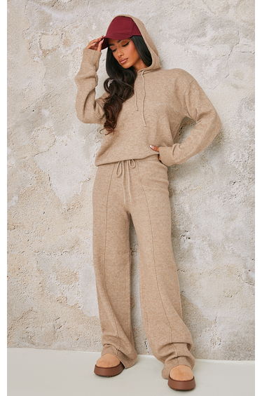 Petite Pebble Knitted Hoodie