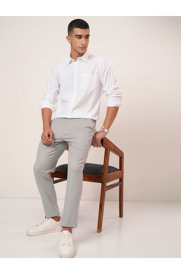 Mid Rise Regular Fit Chino Trousers