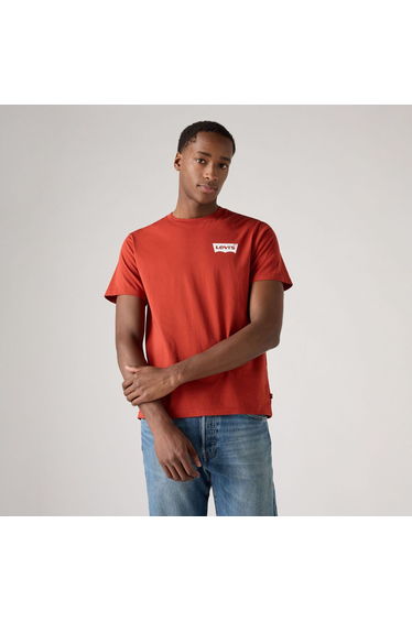 Men's Levis Graphic Crew T-Shirt in Red