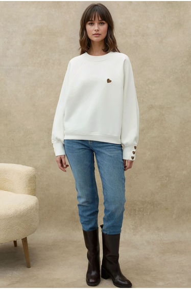 Embroidered Cotton Sweatshirt