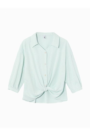 Women's Shirt With Rhinestones