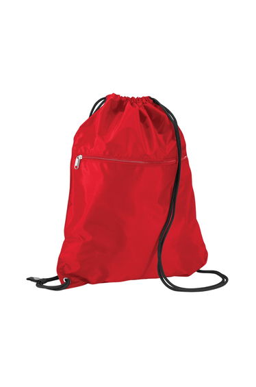Quadra Premium Drawstring Bag - Classic Red