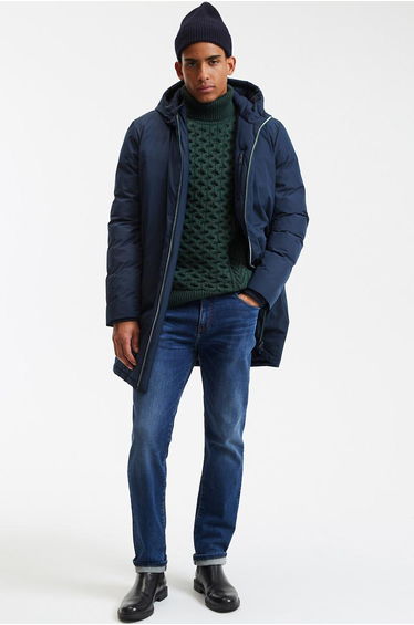 Cable Knit Turtleneck Jumper/Sweater
