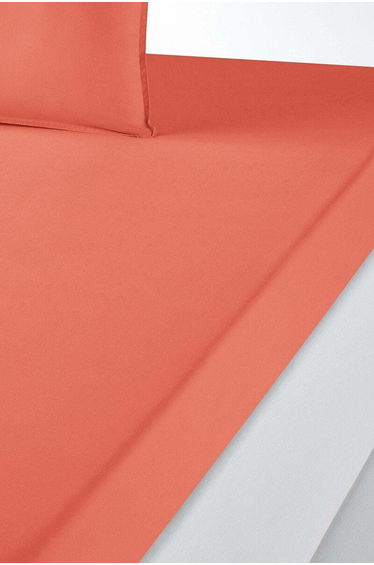 Scenario Plain 100% Washed Cotton Fitted Sheet