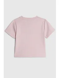 Girls Pink L'amour Rosette T-shirt - 3
