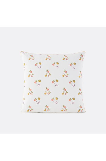 Lilas Child's Pillowcase in 50% Recycled Cotton with Fruits Print