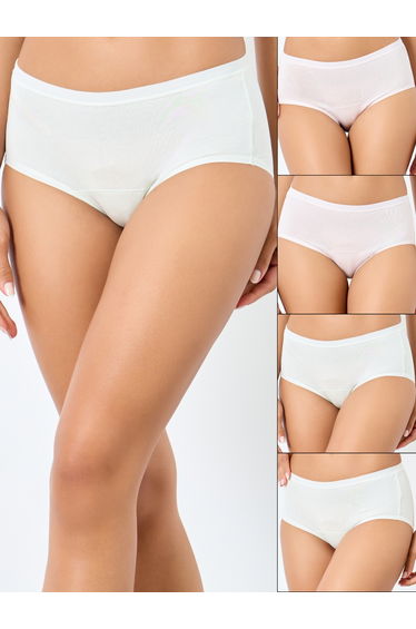 Set of 4 - Comfortable Full Briefs