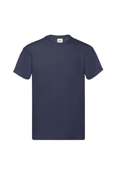 Fruit Of The Loom Mens Original Short Sleeve T-Shirt - Deep Navy