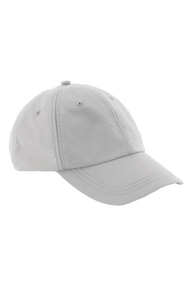 Beechfield Unisex Outdoor Waterproof 6 Panel Baseball Cap (Pack of 2) - Light Grey