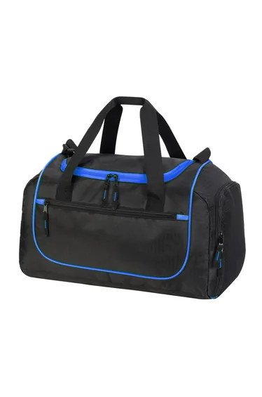 Shugon Piraeus Shoulder Strap Holdall Bag - Black/Royal