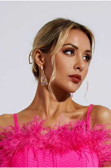Jayla Diamante Bottle Earrings