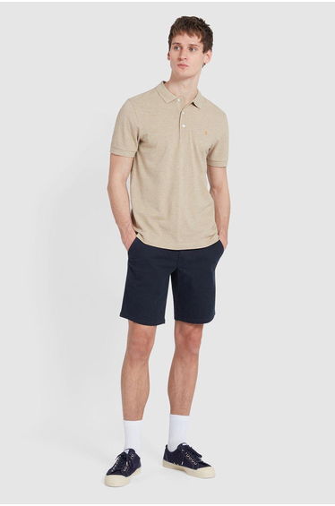 Hawk Str Twill Short Regular True Navy