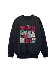 Batman Boys Naughty List Sweatshirt - Black - 1