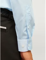 Solid Long Sleeves Shirt with Buttons - 5
