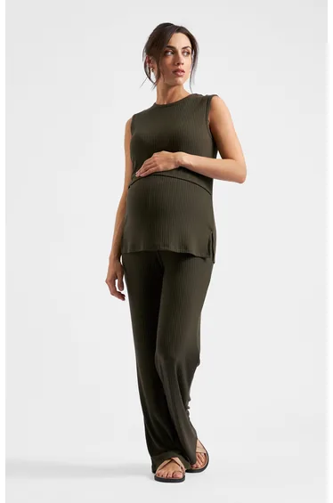 بنطلون مضلع - للحوامل