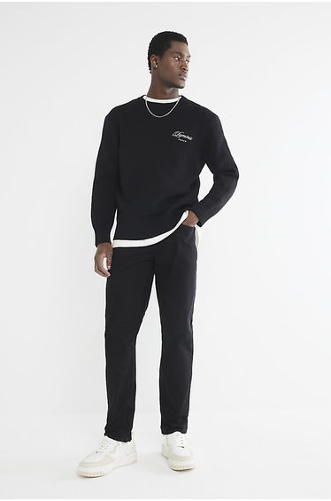 Black slim fit jeans