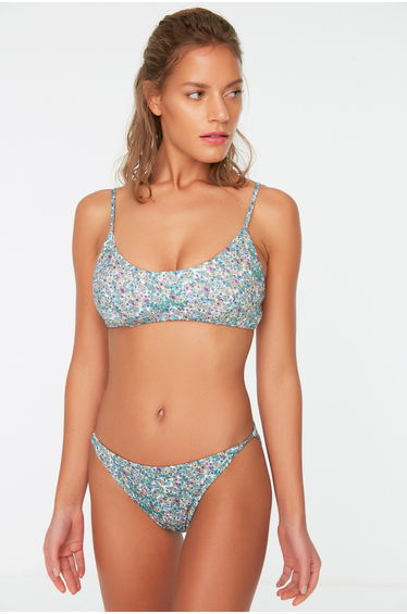 Bikini Bottom - Multi-color - Animal print