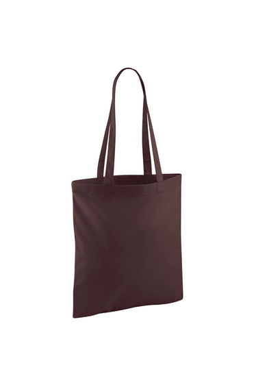 Westford Mill Long Handle Tote Bag - Chocolate