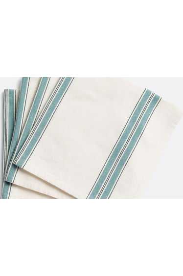 Set of 4 Boisseau Napkins in Washed Cotton