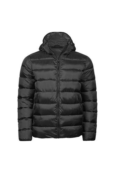 Tee Jays Adult Lite Hooded Padded Jacket - Black