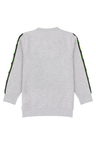 Minecraft Childrens/Kids Sequin Flip Sweatshirt - Grey