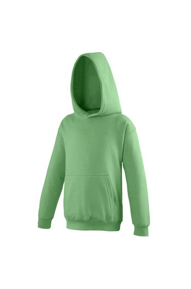 Awdis Kids Unisex Hooded Sweatshirt / Hoodie / Schoolwear - Dusty Green