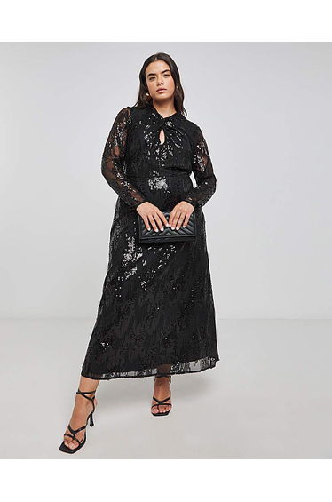 Joanna Hope Sequin Dress