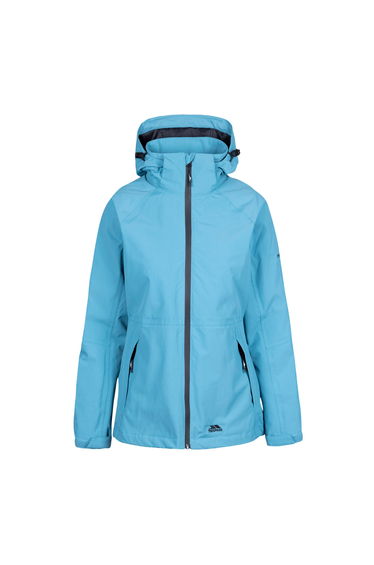 Trespass Womens/Ladies Tilbury TP75 Waterproof Jacket - Storm Blue