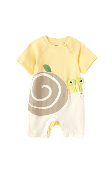 Unisex Short Sleeve Romper