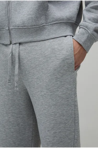 بنطلون رياضة بوهو مان رمادي بوت كت