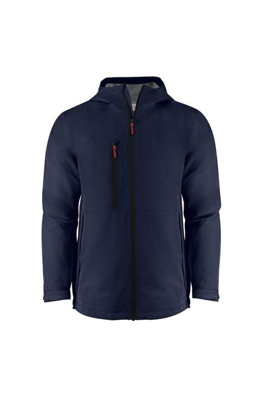 Printer Mens Hiker Jacket - Navy