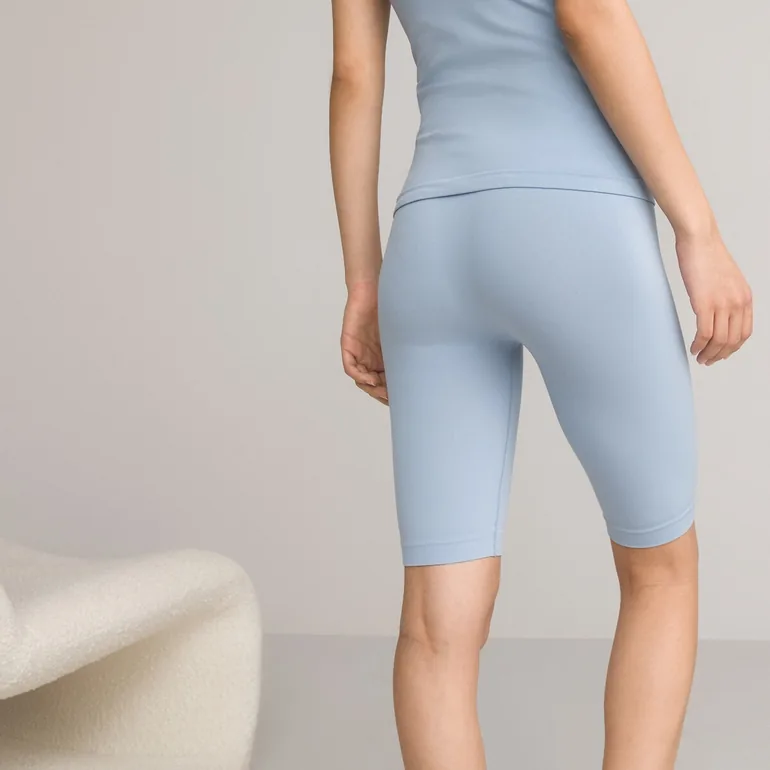 Milky Seamless Cropped Leggings - 1