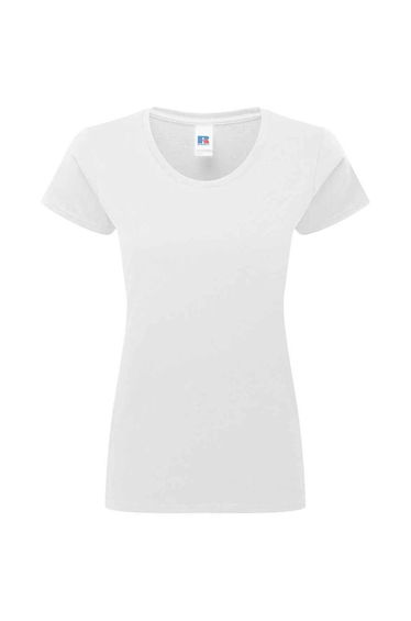 Russell Womens/Ladies Authentic Classic T-Shirt - White