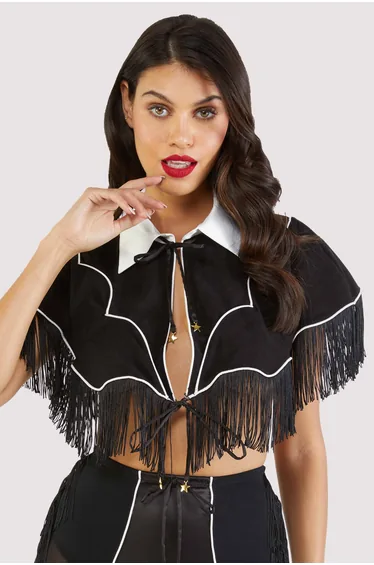 Billie Western Cowboy Fringe Cape