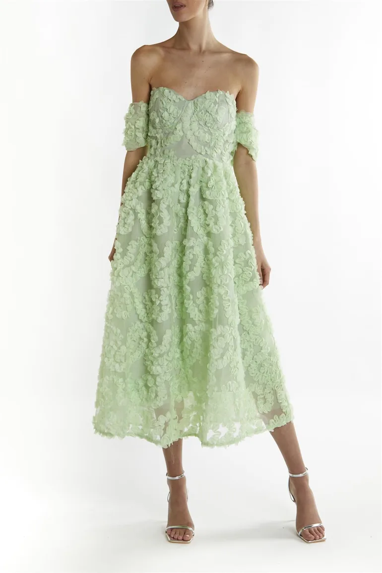 true decadence green dress True Decadence Sleeveless pleated maxi dress in sage green