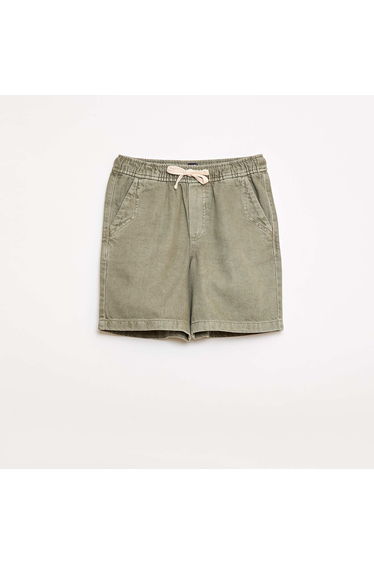 Twill Bermuda Shorts GREEN