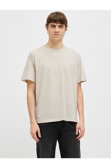 Round Neck Logo Printed T-Shirt