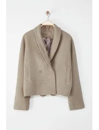 Stone Regular Wool Coat - 5
