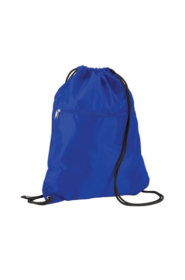Quadra Premium Drawstring Bag - Bright Royal Blue
