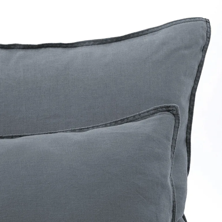Helm 100% Washed Hemp Pillowcase - 1