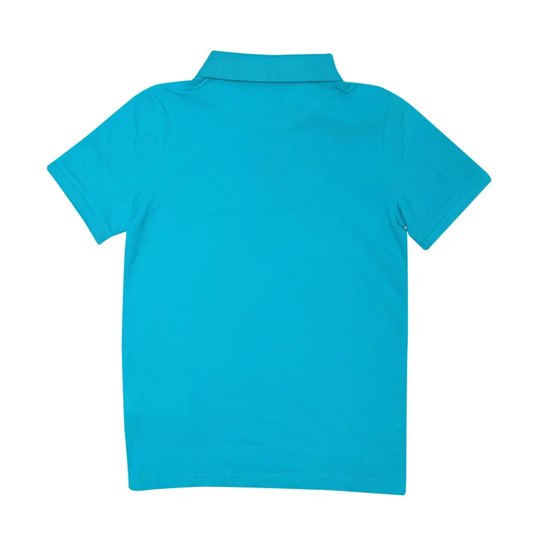 Boy's Lyle And Scott Classic Polo Shirt in Blue - 1
