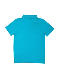 Boy's Lyle And Scott Classic Polo Shirt in Blue - 1