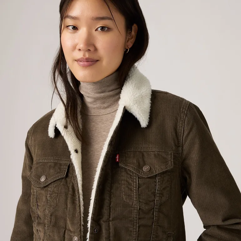 Original Sherpa Trucker Corduroy Jacket - 4