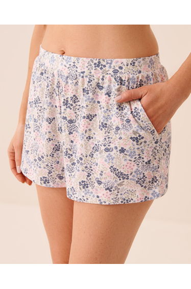 Ribbed Modal Shorts