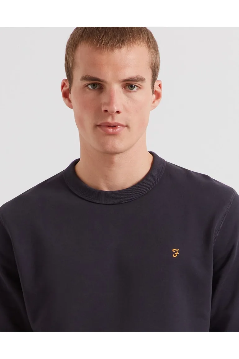 Hemming Crew Jumper True Navy - 3