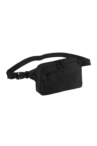 Bagbase Premium Recycled Crossbody Bag - Black
