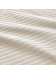 شرشف سرير قطن ساتين مخطط - 3