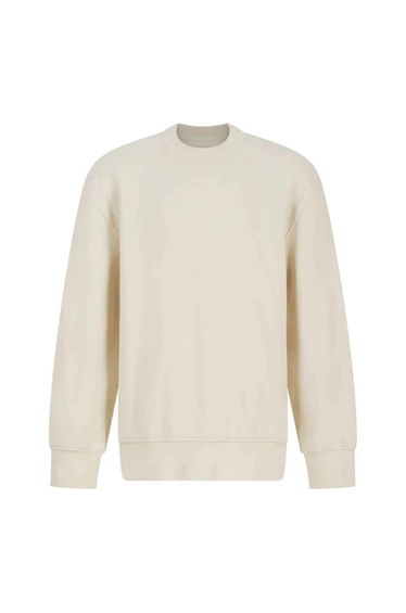 SF Minni Childrens/Kids Curved Hem Sweatshirt - Light Stone