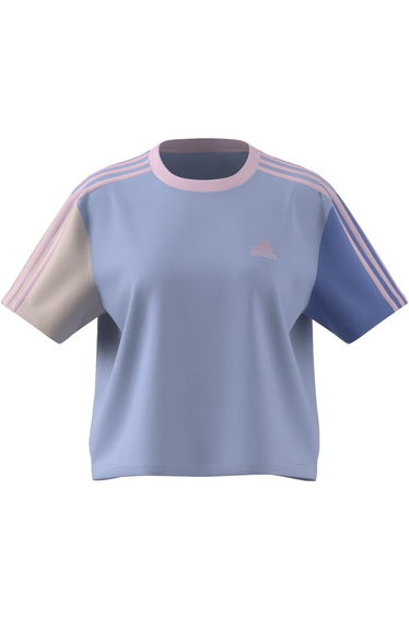 Essentials 3-Stripes Single Jersey Crop Top